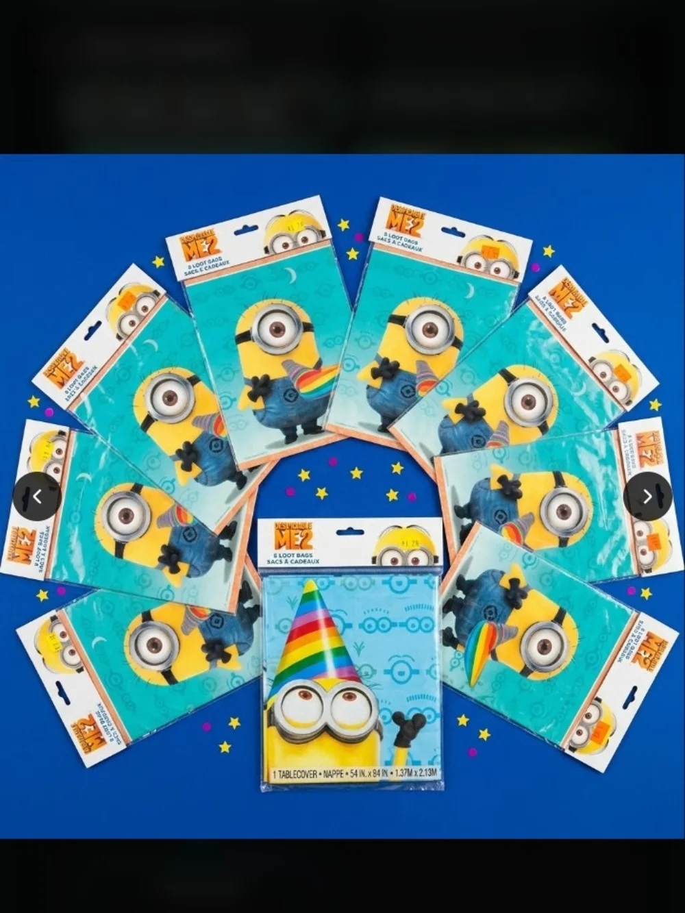 Universal Minions Party Set - Blue & Yellow